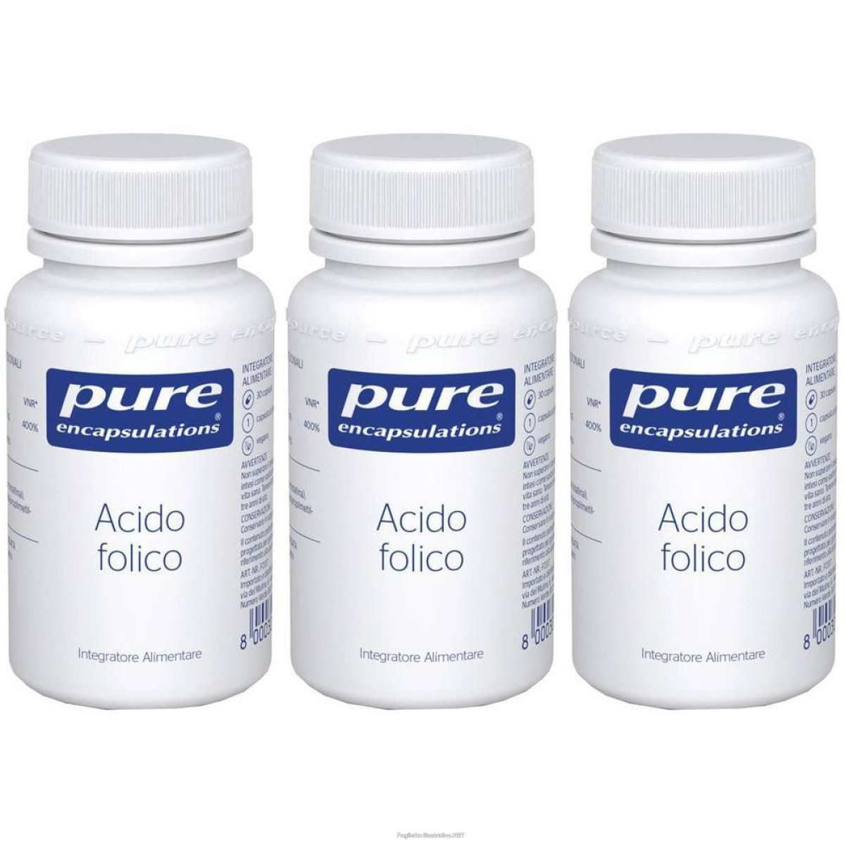 Cerca Offerte di pure encapsulations acido folico 30 capsule 3x30 pz e acquista online