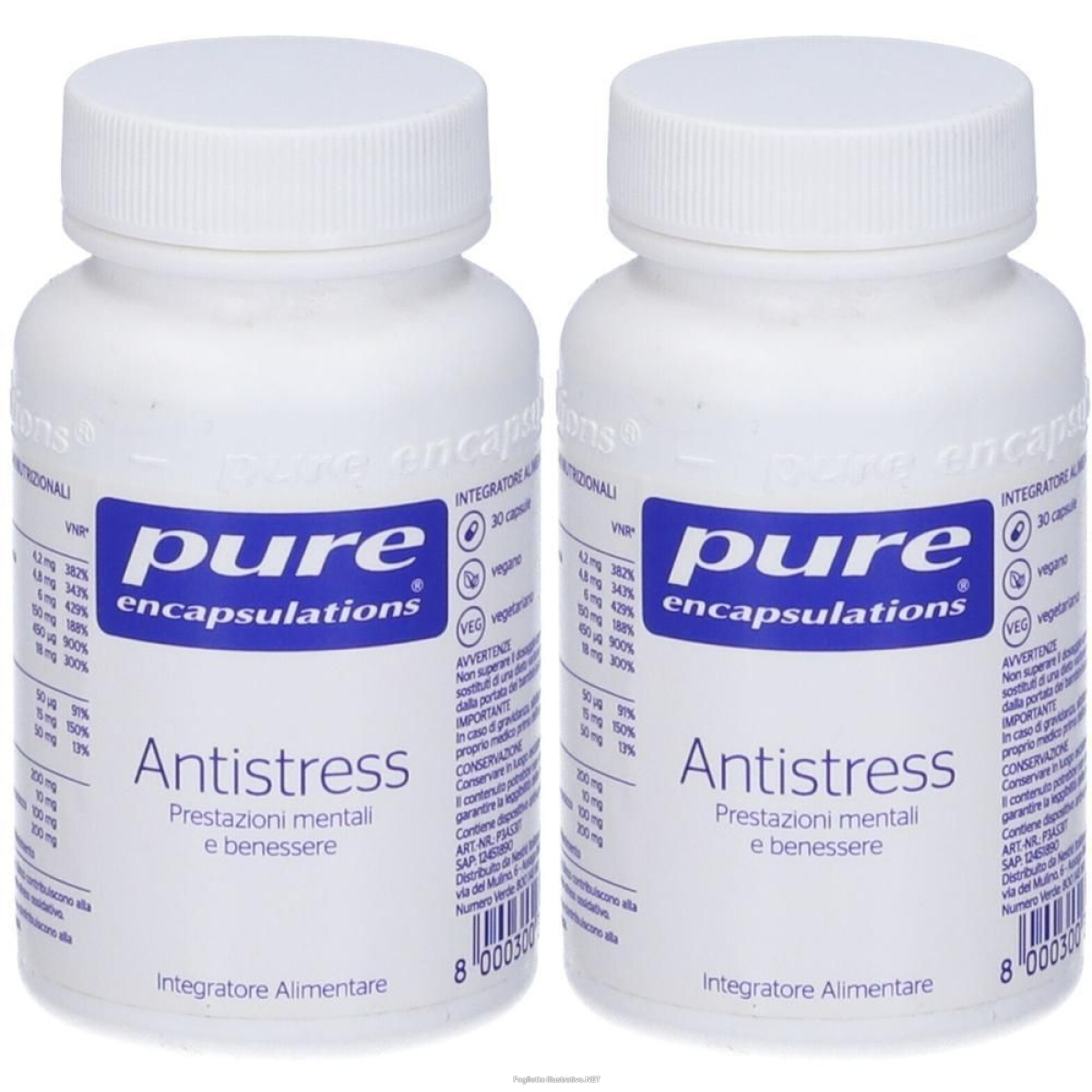 Cerca Offerte di pure encapsulations antistress 2x22 g capsule e acquista online