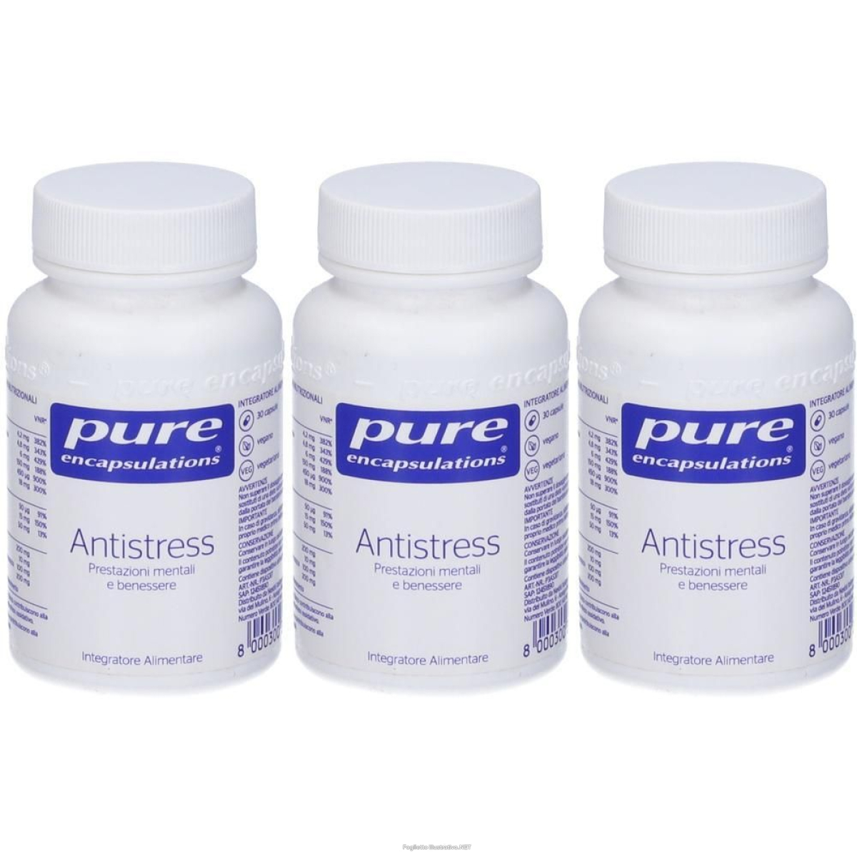Cerca Offerte di pure encapsulations antistress 3x22 g capsule e acquista online