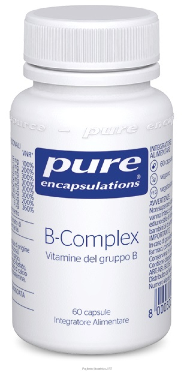 Cerca Offerte di pure encapsulations b-complex vitamine gruppo b 60 capsule 952040855 e acquista online