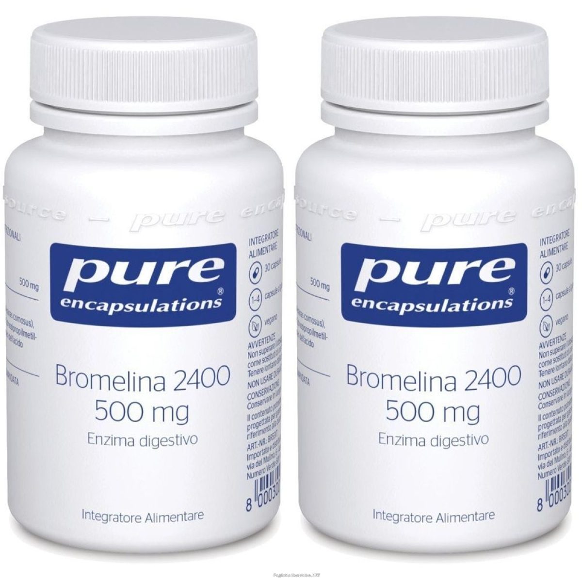 Cerca Offerte di pure encapsulations bromelina 30 capsule set da 2 g e acquista online