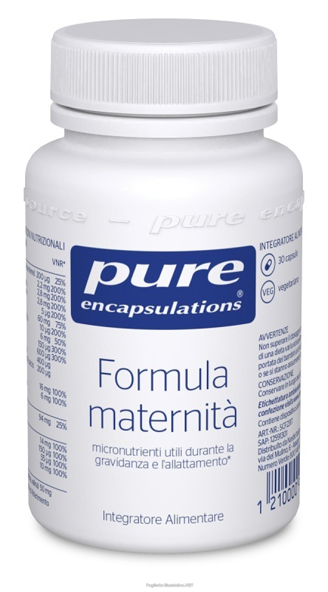 Cerca Offerte di pure encapsulations formula maternita' 30 capsule e acquista online