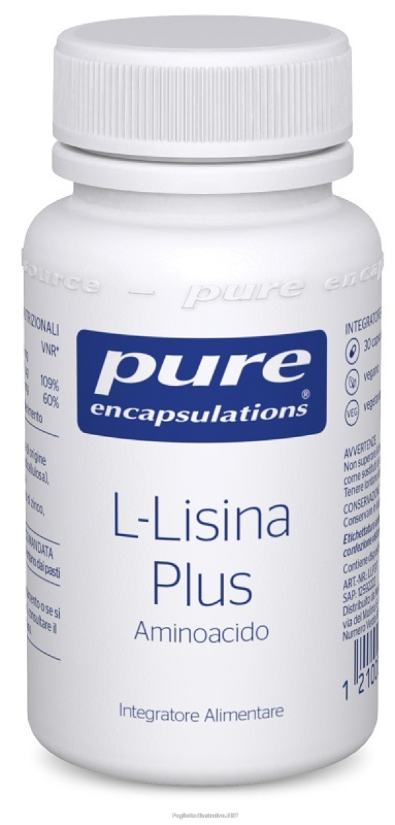 Cerca Offerte di pure encapsulations l-lisina plus 30 capsule e acquista online