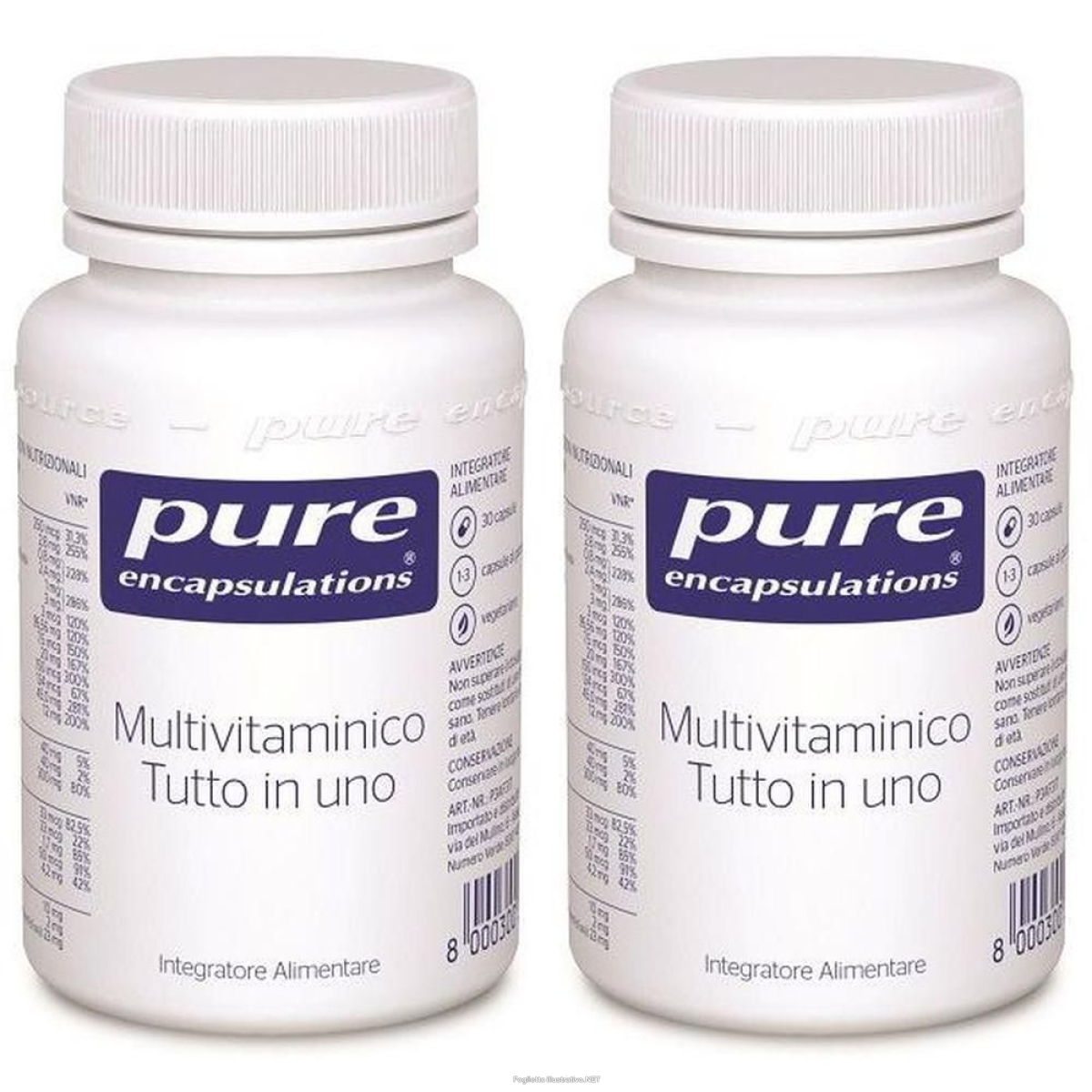 Cerca Offerte di pure encapsulations multivitaminico tutto in uno 30 capsule 2x30 pz ca e acquista online