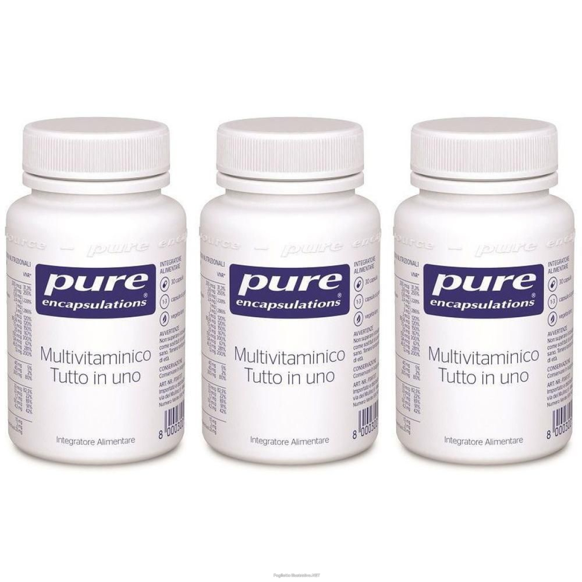 Cerca Offerte di pure encapsulations multivitaminico tutto in uno 30 capsule 3x30 pz ca e acquista online