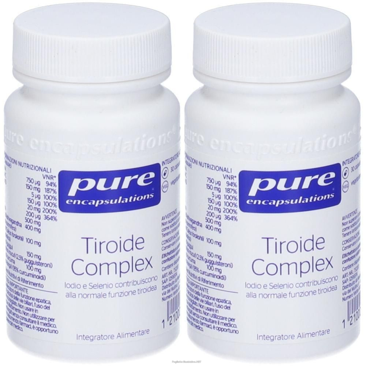 Cerca Offerte di pure encapsulations tiroide complex capsule 2x25 g e acquista online