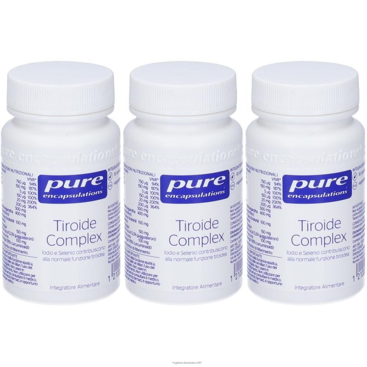 Cerca Offerte di pure encapsulations tiroide complex capsule 3x25 g e acquista online