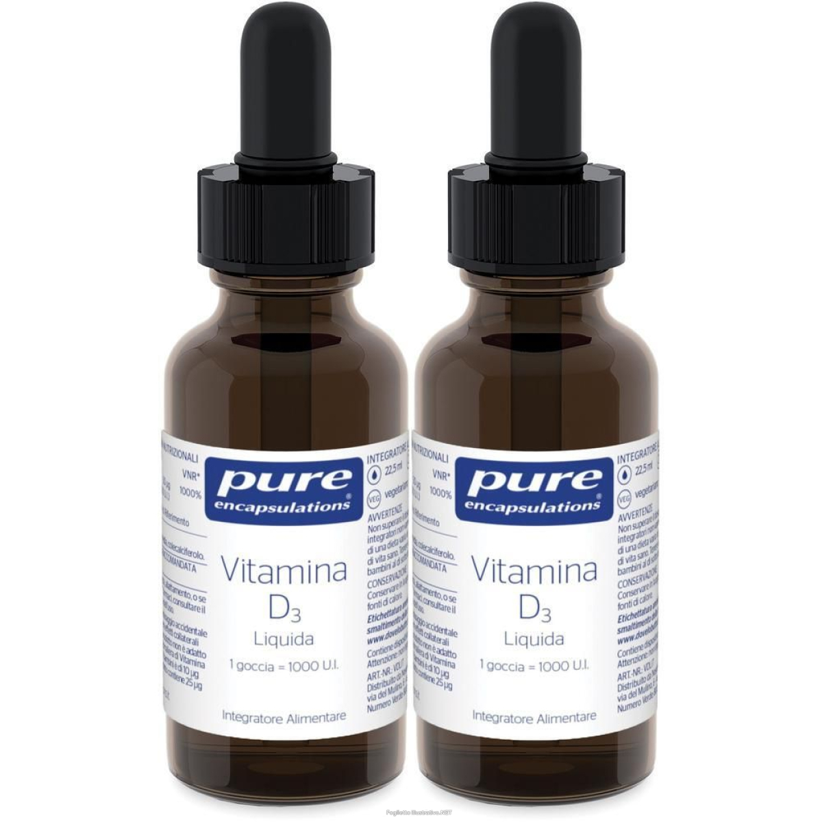 Cerca Offerte di pure encapsulations vitamina d3 liquida 22,5 ml 2x22,5 ml soluzione or e acquista online