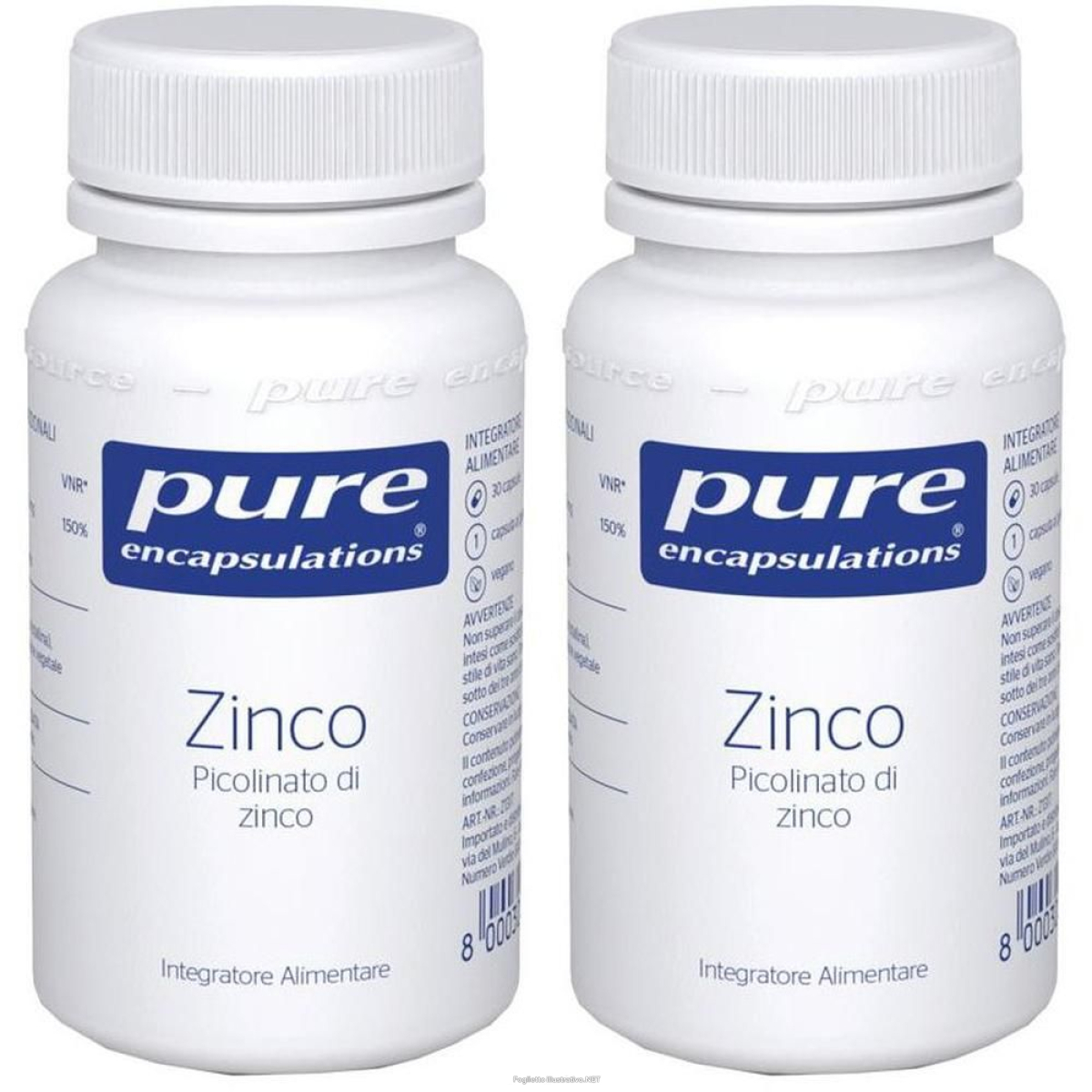 Cerca Offerte di pure encapsulations zinco 30 capsule 2x30 pz e acquista online