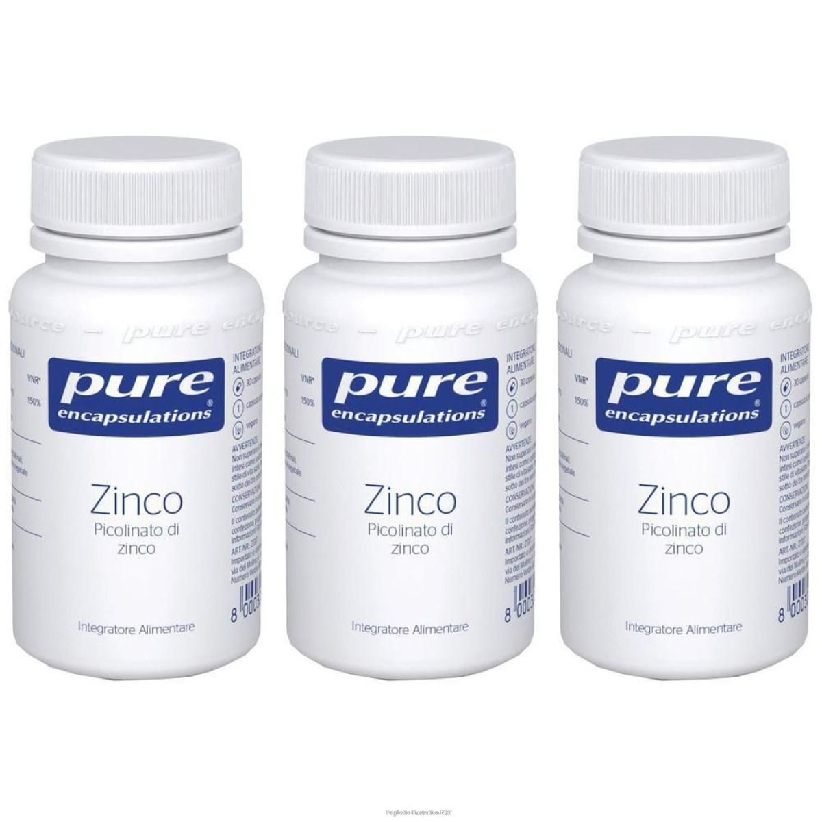 Cerca Offerte di pure encapsulations zinco 30 capsule 3x30 pz e acquista online