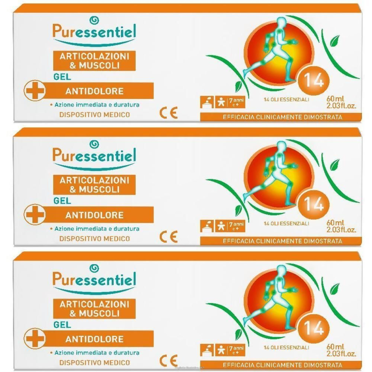 Cerca Offerte di puressentiel articolazioni e muscoli gel 3x60 ml e acquista online
