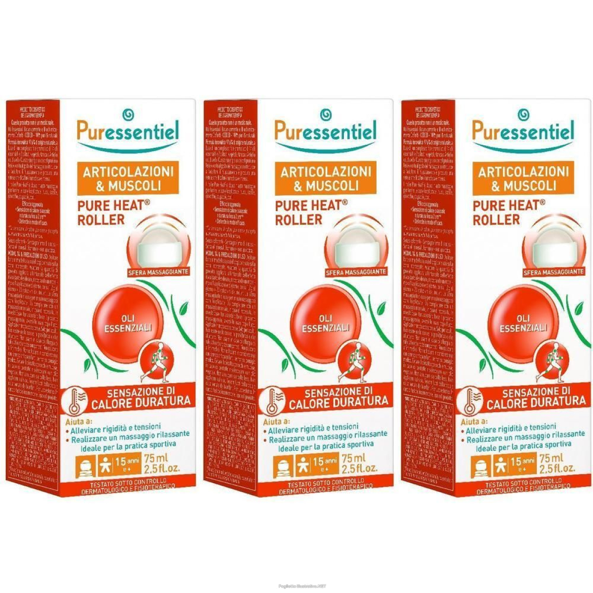 Cerca Offerte di puressentiel articolazioni & muscoli pure heat® roller 3x75 ml e acquista online