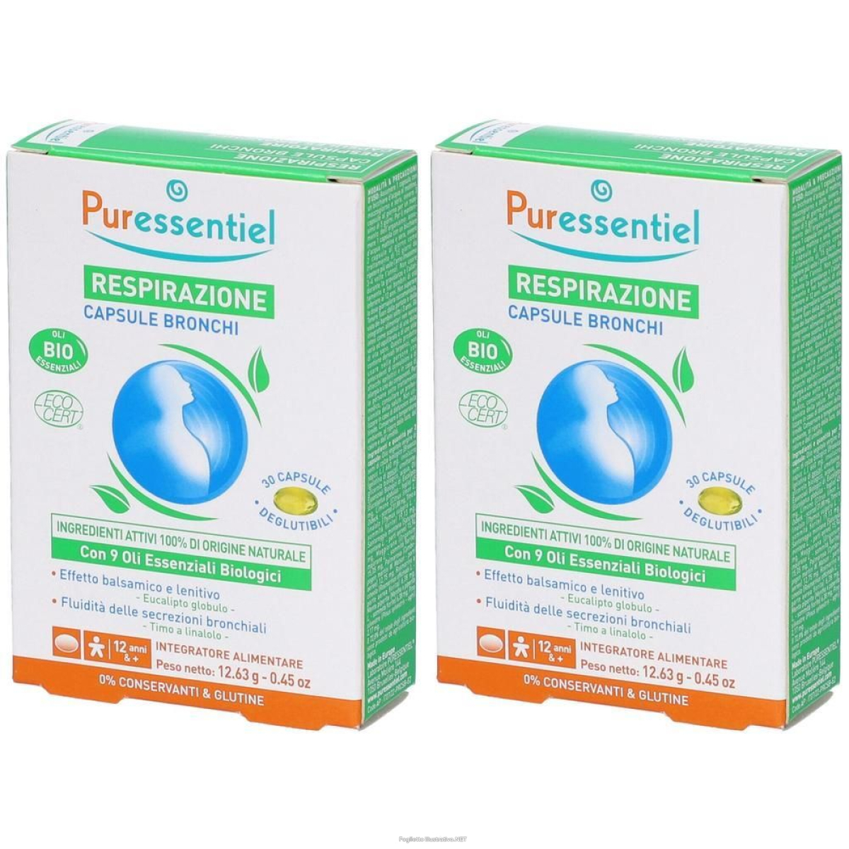 Cerca Offerte di puressentiel capsule bronchi respirazione 2x12,63 g e acquista online