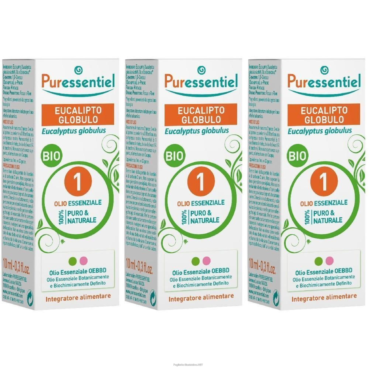 Cerca Offerte di puressentiel eucalipto globulo bio olio essenziale 3x10 ml essenz e acquista online