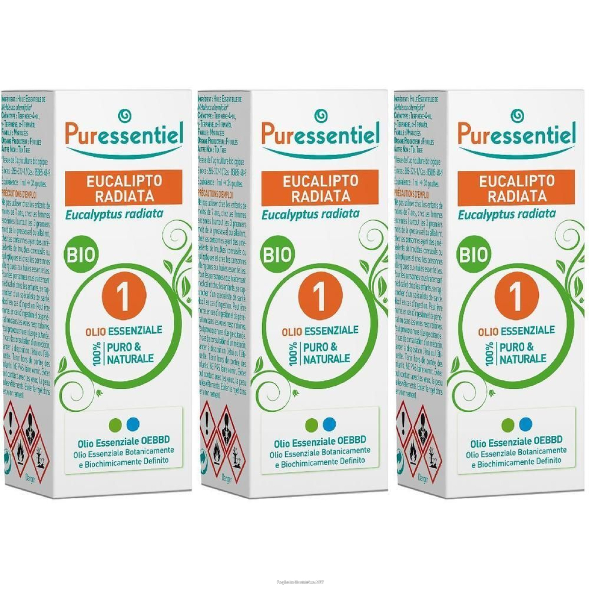 Cerca Offerte di puressentiel eucalipto radiata bio olio essenziale 3x10 ml e acquista online