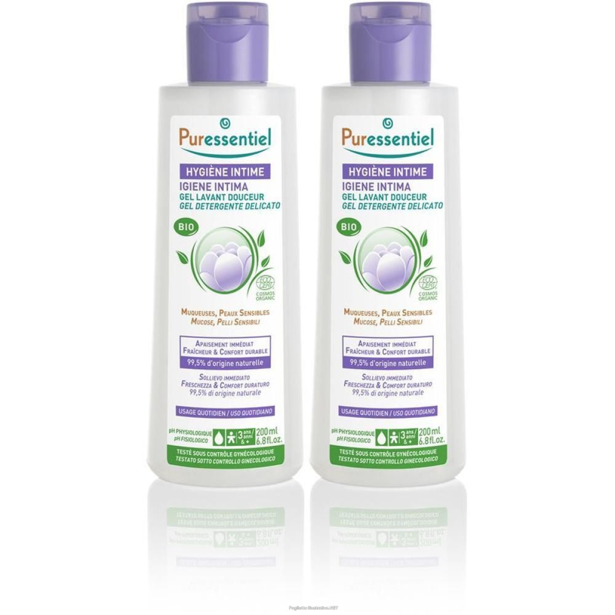 Cerca Offerte di puressentiel gel detergente intimo delicato bio 2x200 ml e acquista online