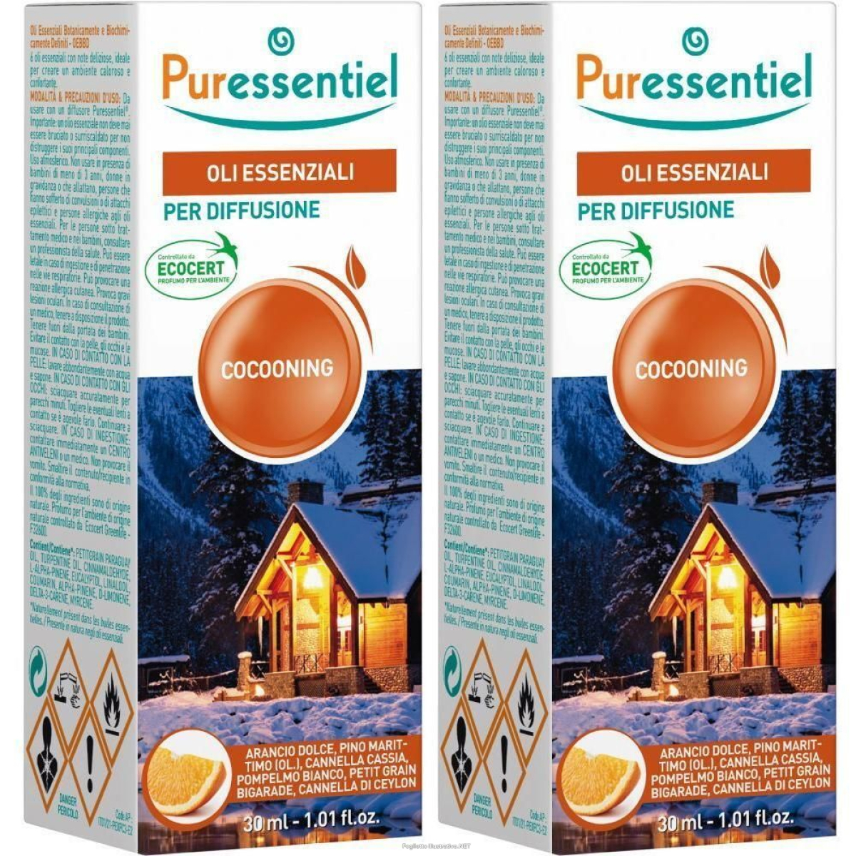 Cerca Offerte di puressentiel miscela cocooning per diffusione ecocert 2x30 ml e acquista online