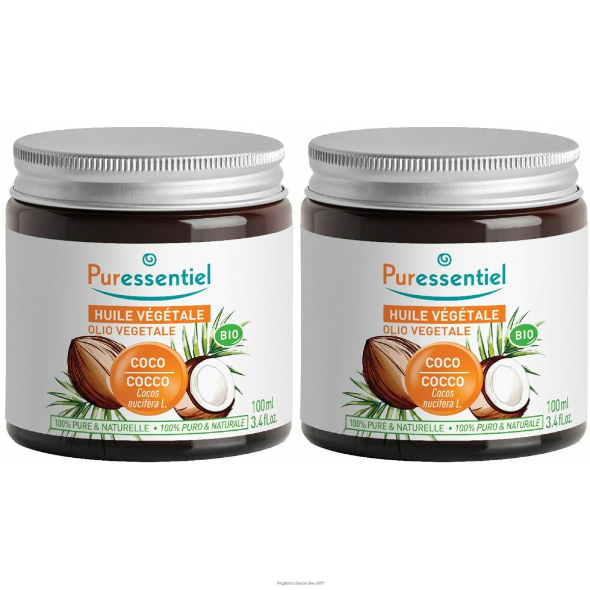 Cerca Offerte di puressentiel olio vegetale di cocco bio set da 2 2x100 ml e acquista online