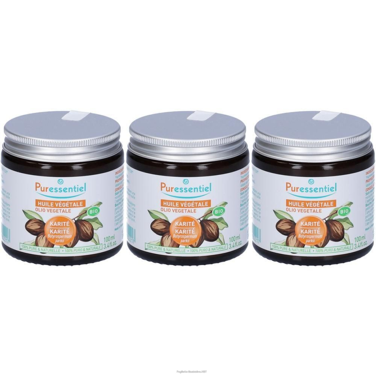Cerca Offerte di puressentiel olio vegetale di karité 3x100 ml e acquista online