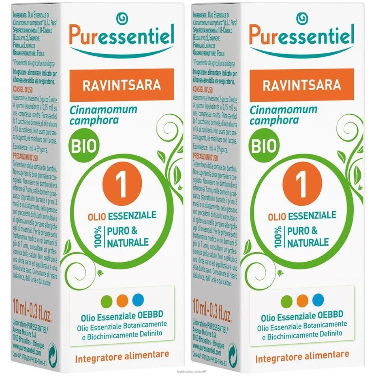 Cerca Offerte di puressentiel organic ravintsara essential oil 2x10 ml e acquista online