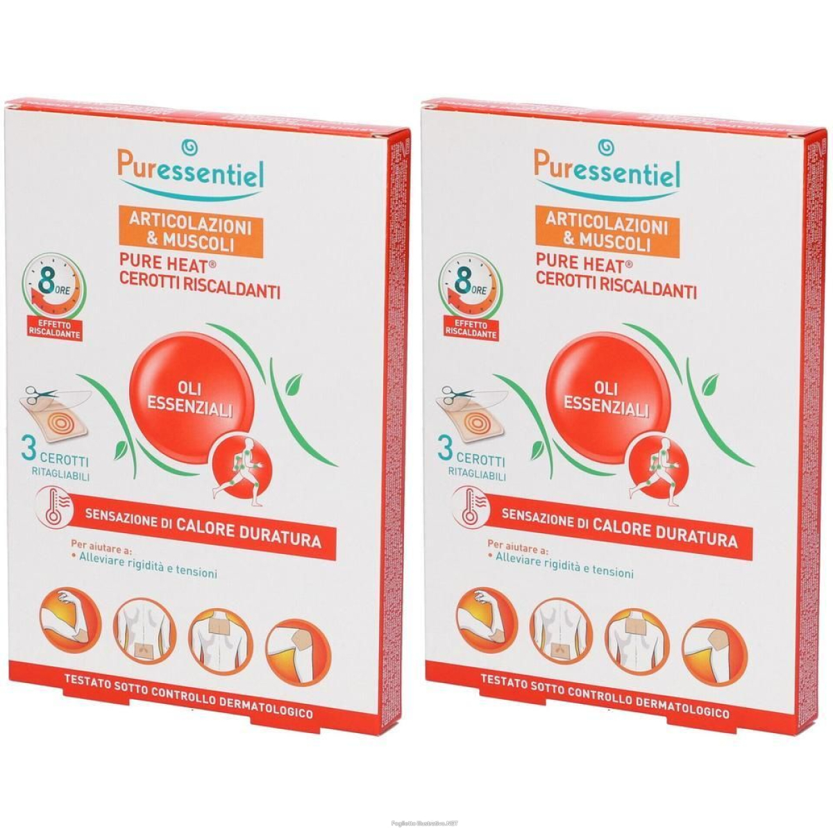 Cerca Offerte di puressentiel pure heat® cerotti riscaldanti 2x3 st e acquista online