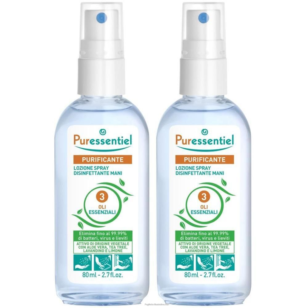 Cerca Offerte di puressentiel purificante lozione spray disinfettante mani 2x80 ml spra e acquista online