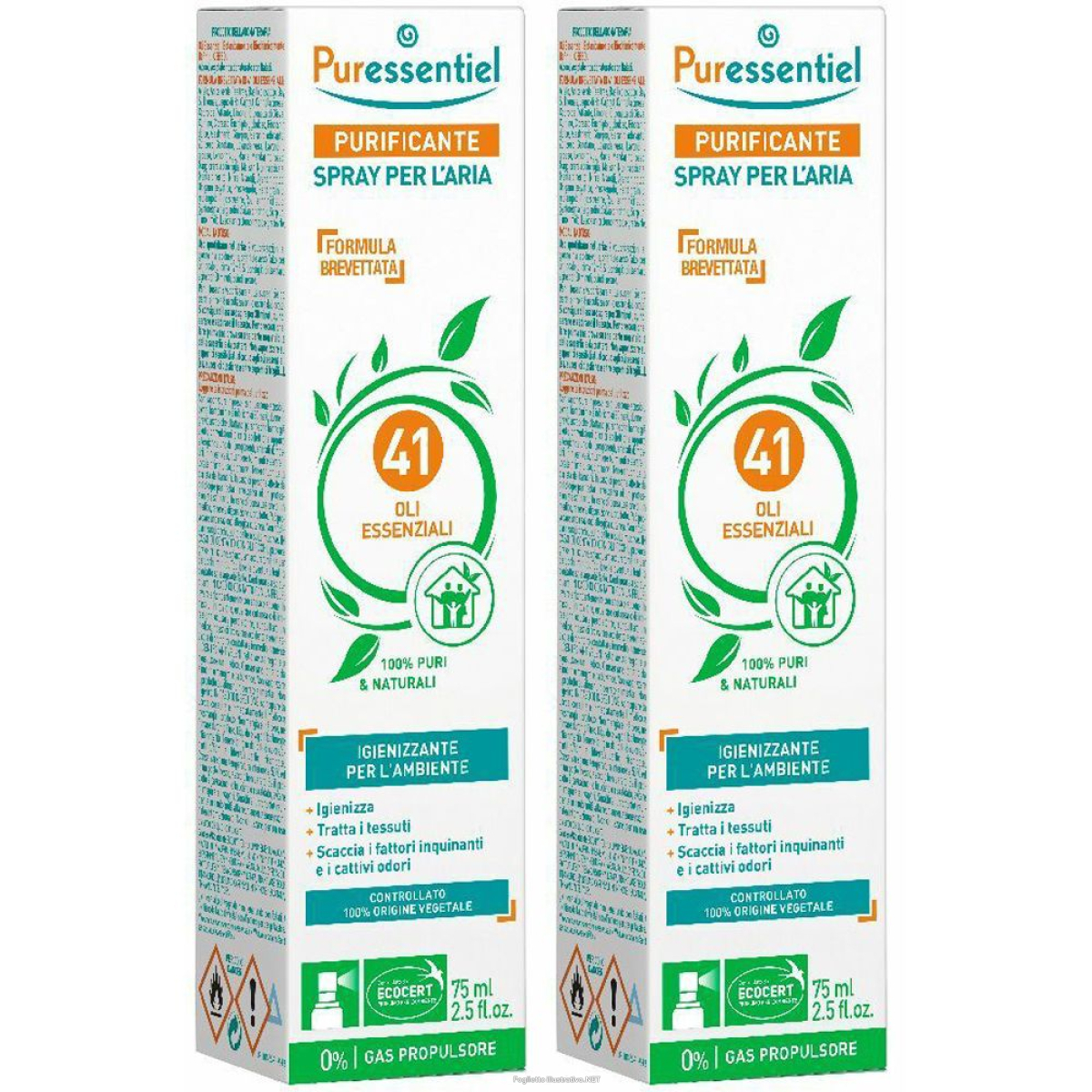 Cerca Offerte di puressentiel purificante spray per l'aria con oli essenziali set da 2 e acquista online