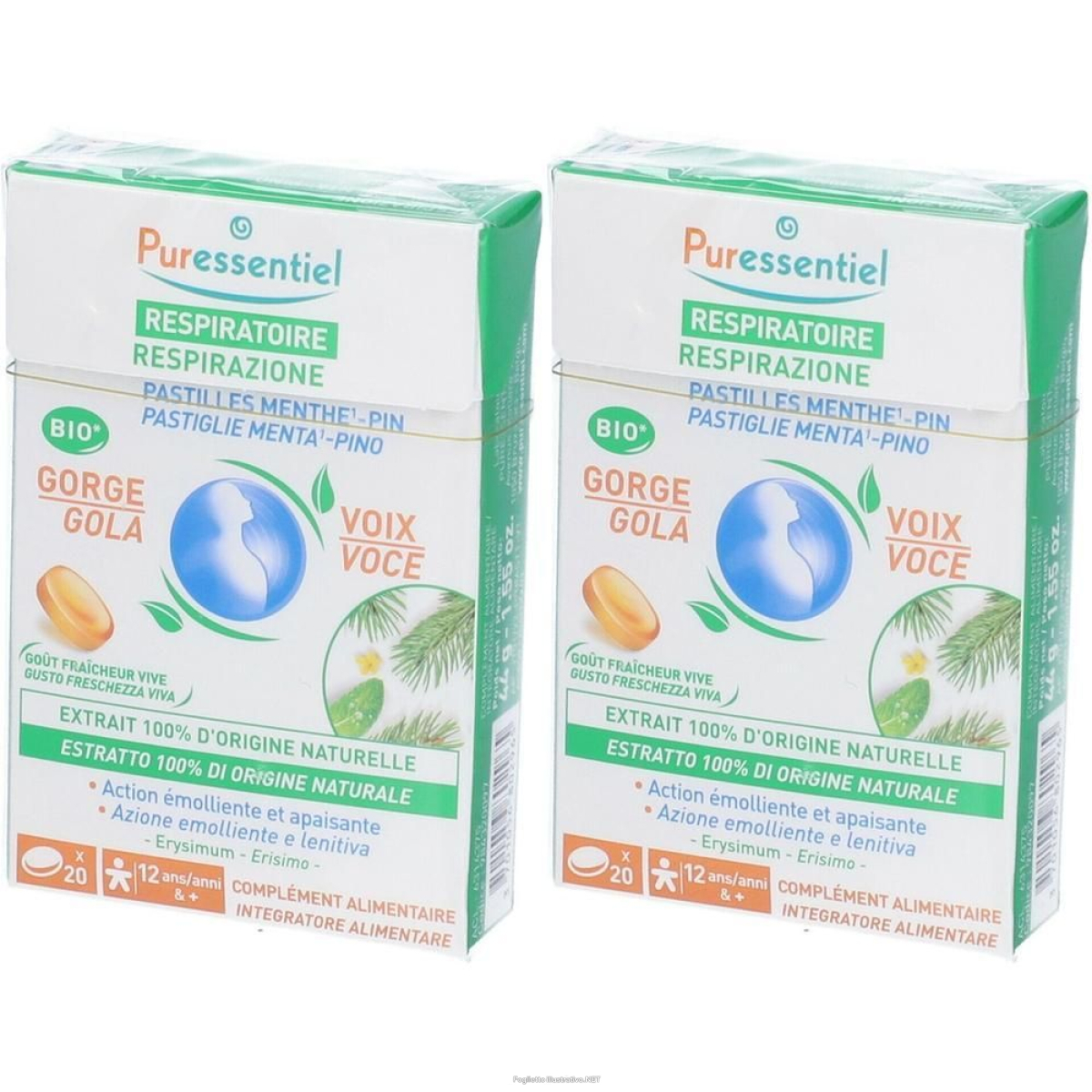 Cerca Offerte di puressentiel respirazione pastiglie menta*- pino 2x44 g e acquista online