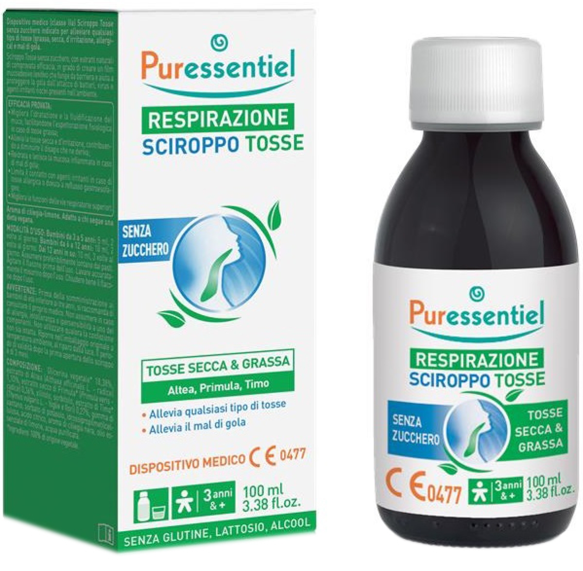Cerca Offerte di Puressentiel respirazione sciroppo tosse senza zucchero 100 ml aroma ciliegia-limone senza glutine senza lattosio e acquista online