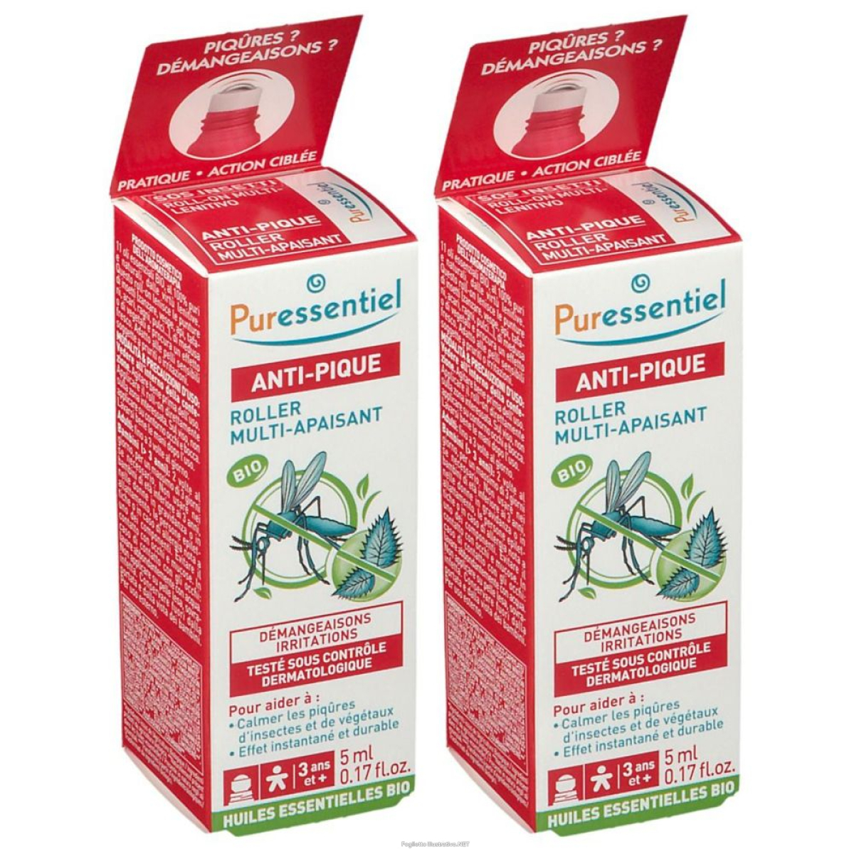 Cerca Offerte di puressentiel s.o.s. insetti roller multi-lenitivo bio x2 2x5 ml e acquista online