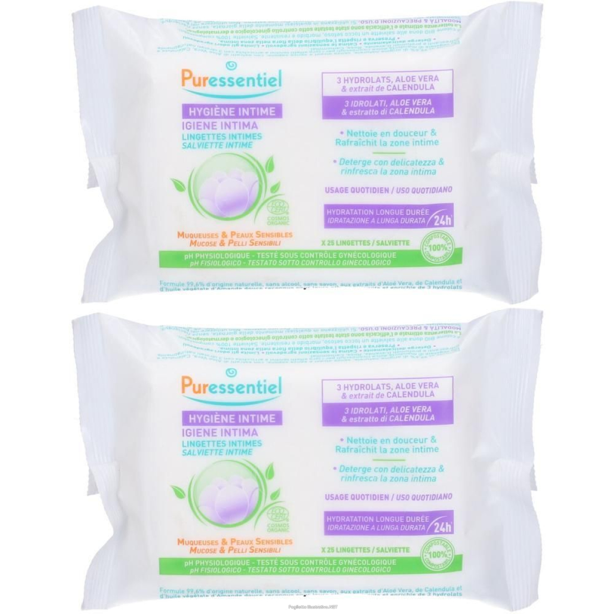 Cerca Offerte di puressentiel salviettine intime 2x25 st e acquista online