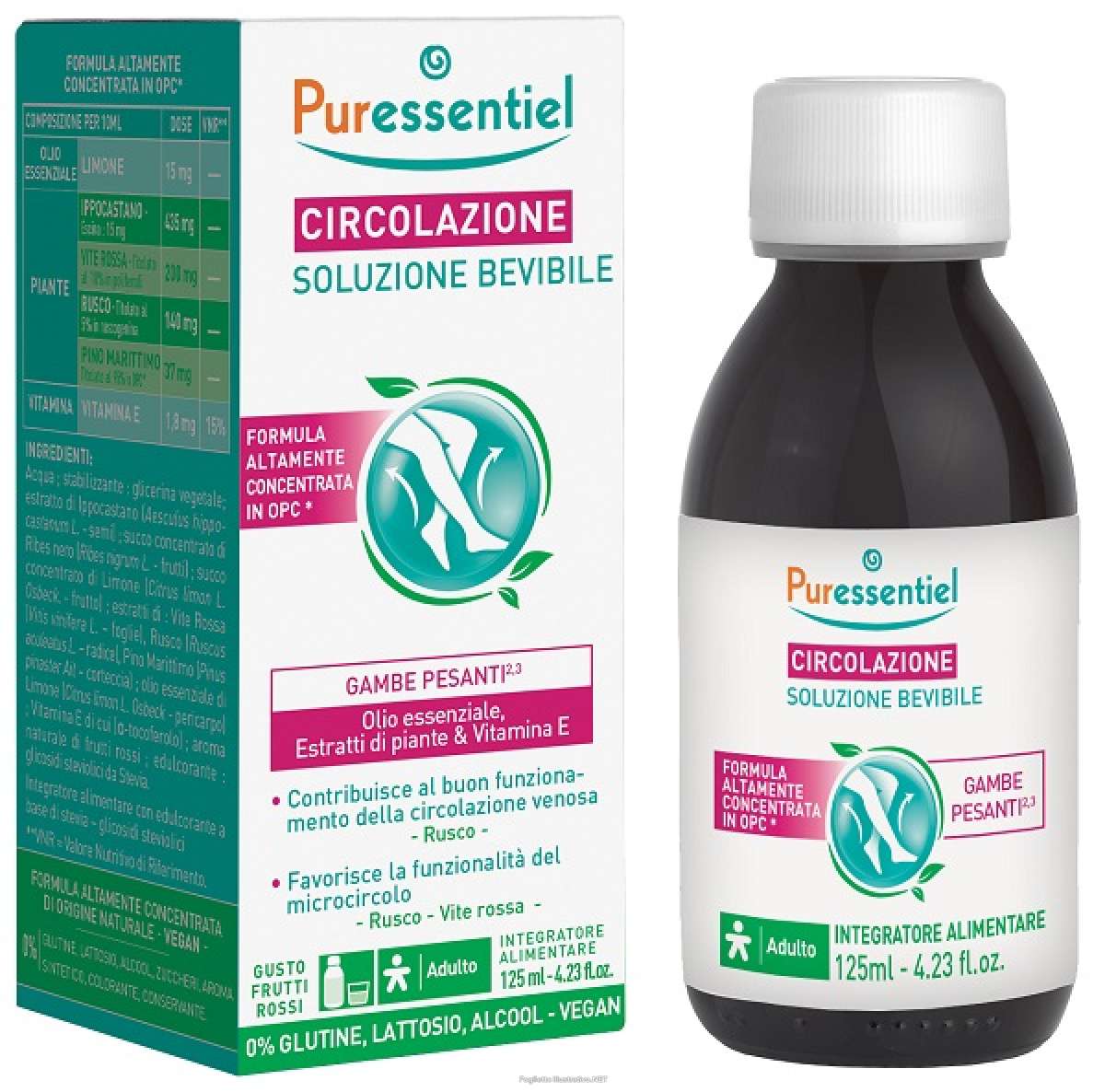 Cerca Offerte di puressentiel soluzione bevibile circolazione, 125 ml e acquista online