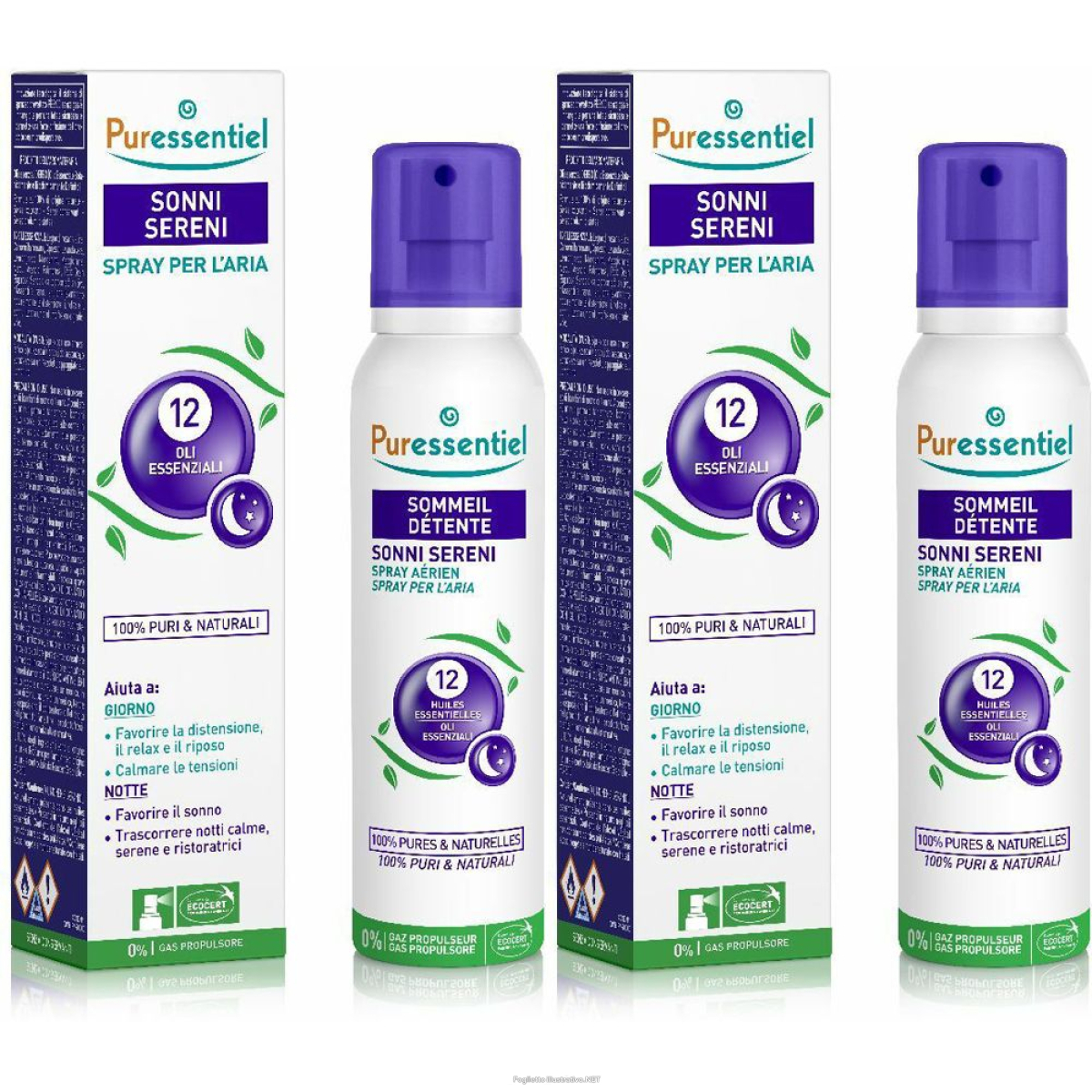 Cerca Offerte di puressentiel sonni sereni spray per l'aria set da 2 2x200 ml e acquista online