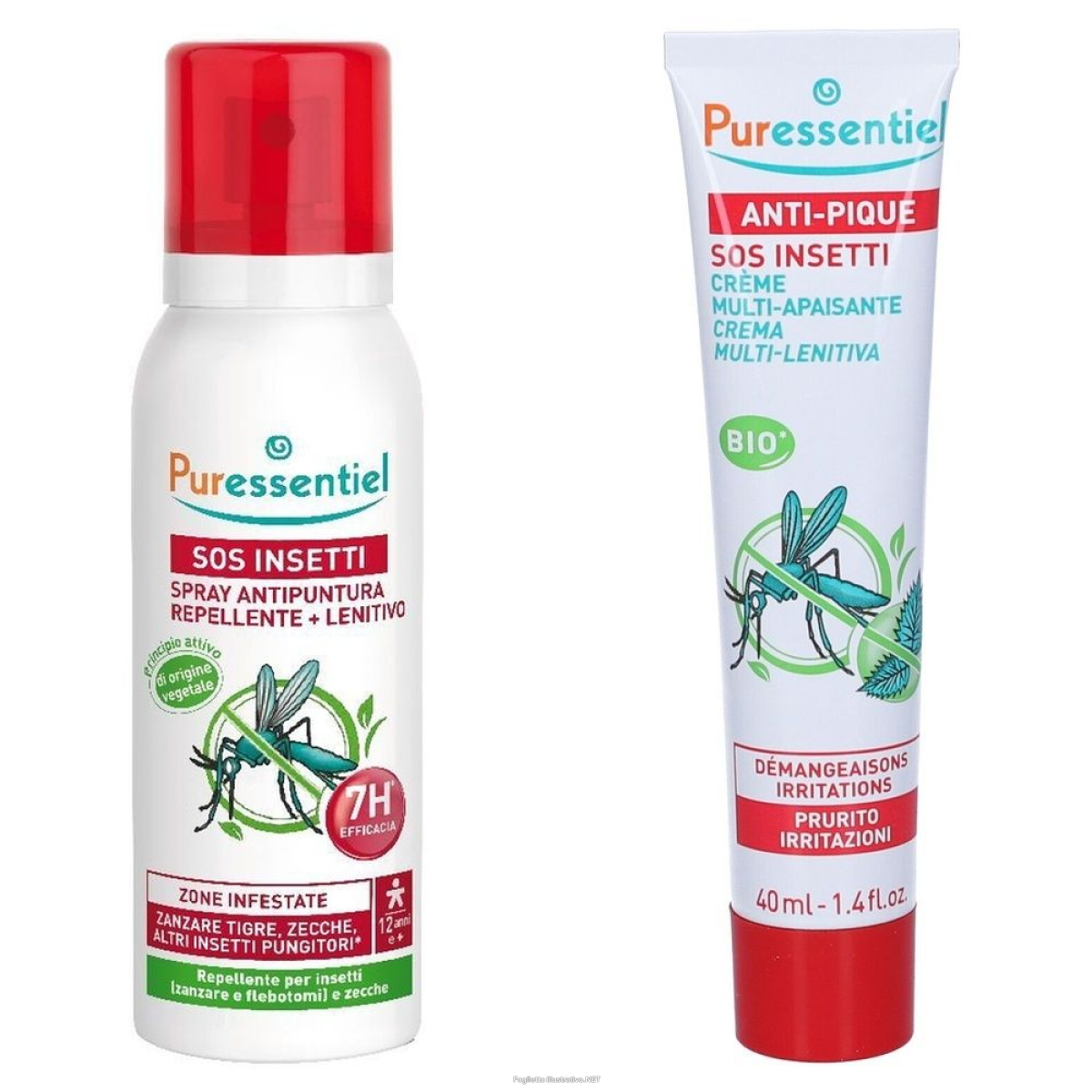 Cerca Offerte di puressentiel sos insetti spray antipuntura repellente e lenitivo + cre e acquista online
