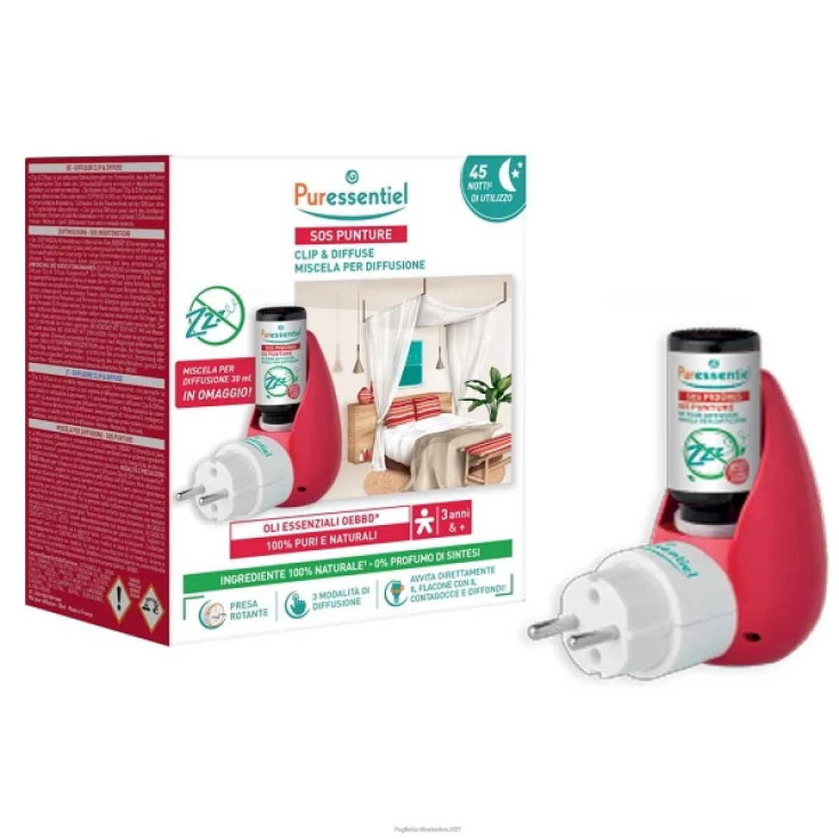 Cerca Offerte di puressentiel sos punture cofanetto clip&diffuse + miscela per diffusione 30ml in omaggio e acquista online