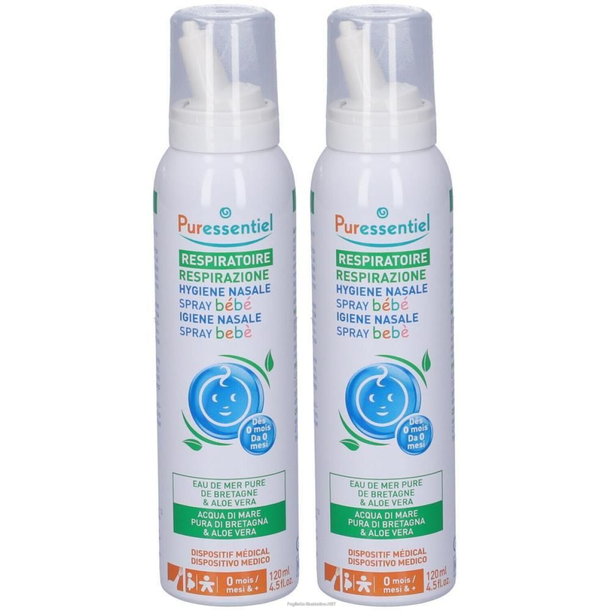 Cerca Offerte di puressentiel spray bebe' aloe vera respirazione igiene nasale puffi ba e acquista online