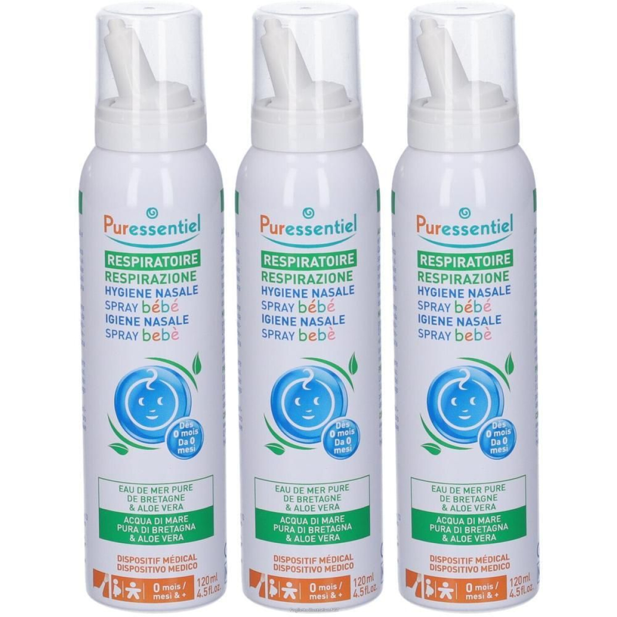 Cerca Offerte di puressentiel spray igiene nasale bambino 3x120 ml nasale e acquista online