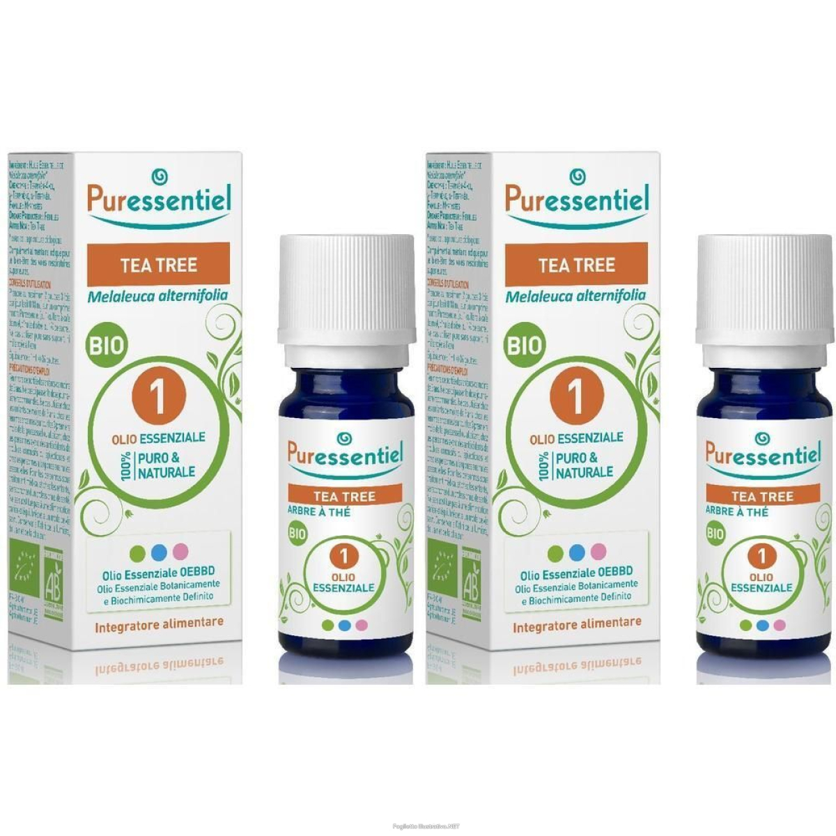 Cerca Offerte di puressentiel® tea tree (albero del te) bio olio essenziale 2x10 ml oli e acquista online