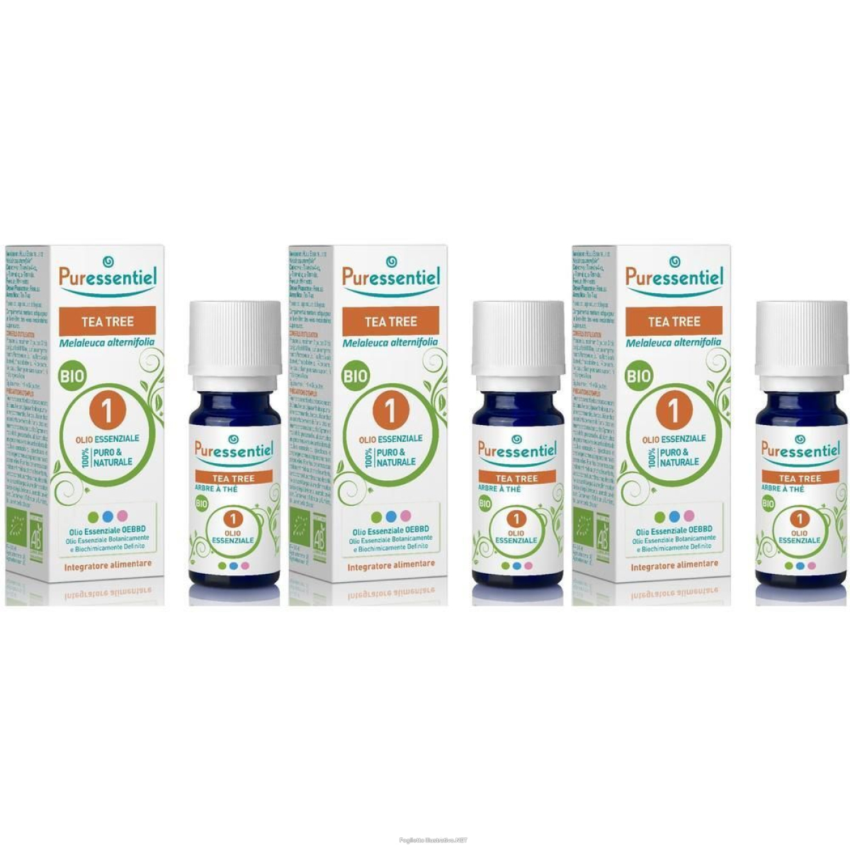Cerca Offerte di puressentiel® tea tree (albero del te) bio olio essenziale 3x10 ml oli e acquista online