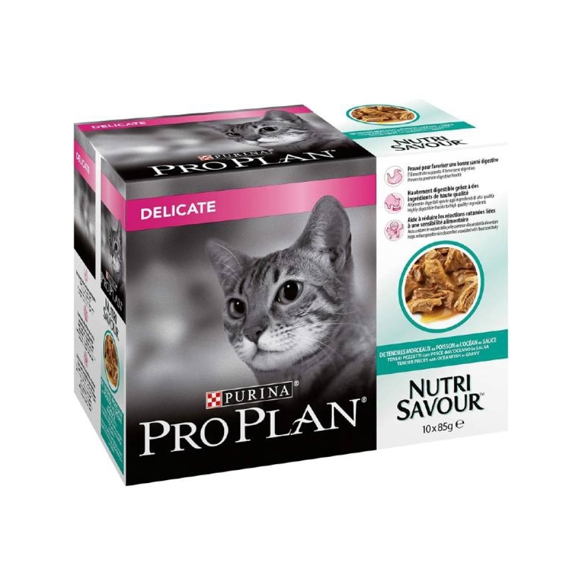 Cerca Offerte di Purina pro plan nutri savour tacchino - alimento completo per gatti adulti sterilizzati 10 x 85 gr e acquista online