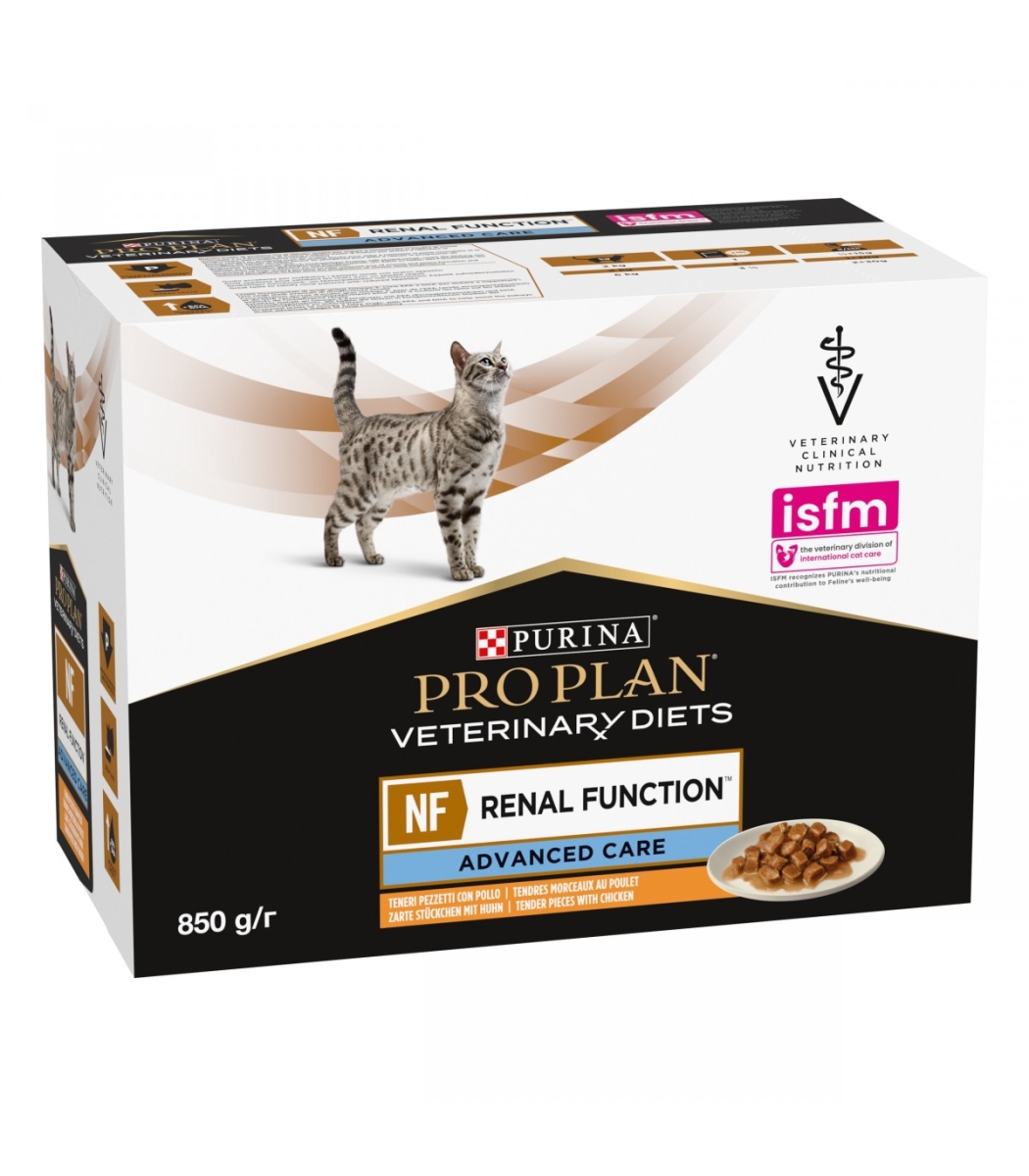Cerca Offerte di Purina pro plan veterinary diets nf renal function advanced care cibo umido con pollo gatti adulti 10x85g 4883 e acquista online