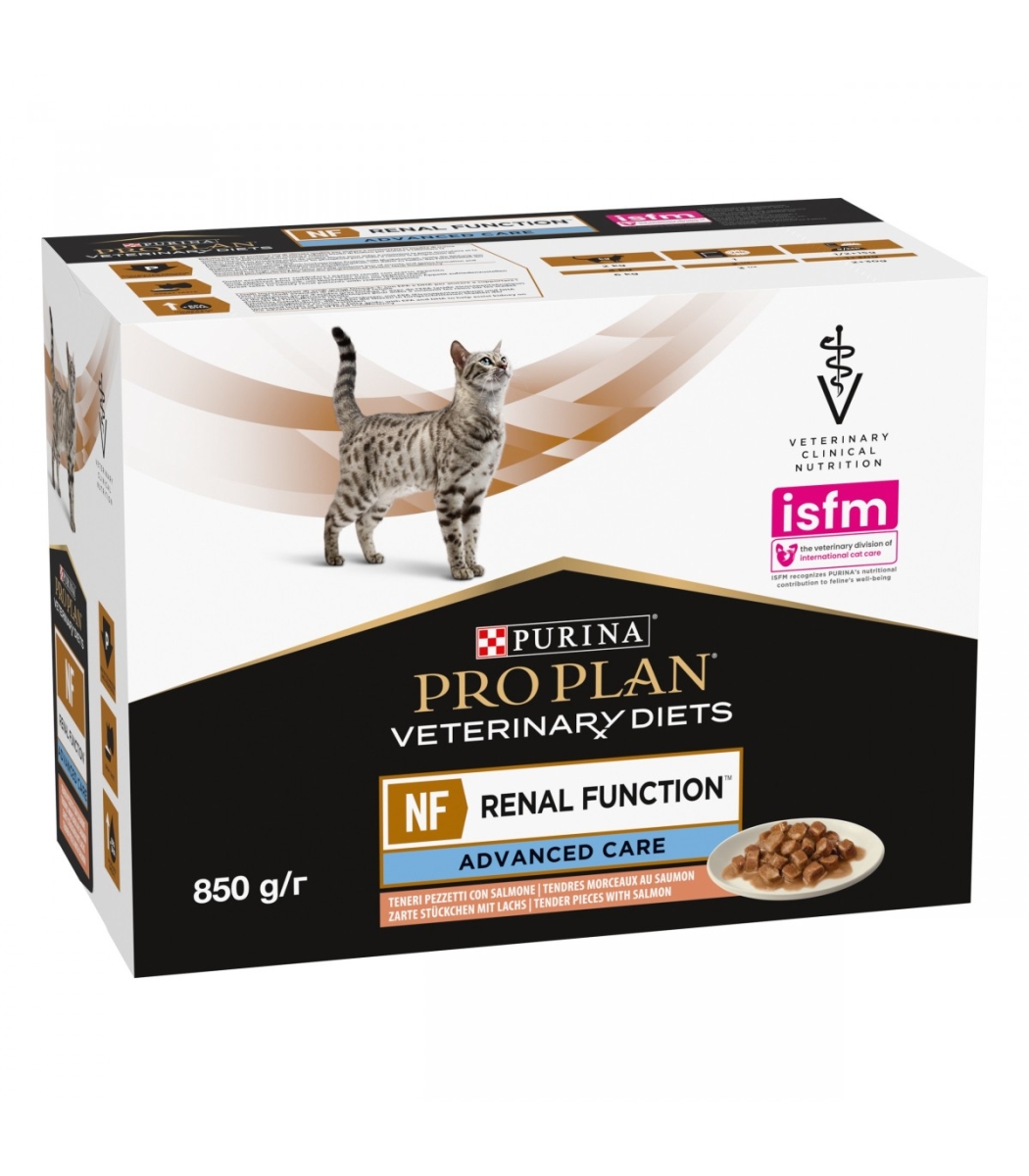 Cerca Offerte di Purina pro plan veterinary diets nf renal function st/ox cibo umido con salmone gatti adulti 10x85 g 4883 e acquista online