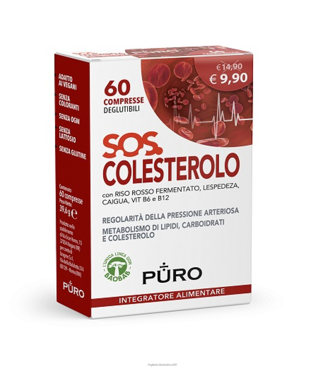 Cerca Offerte di puro sos colesterolo 60 compresse deglutibili e acquista online