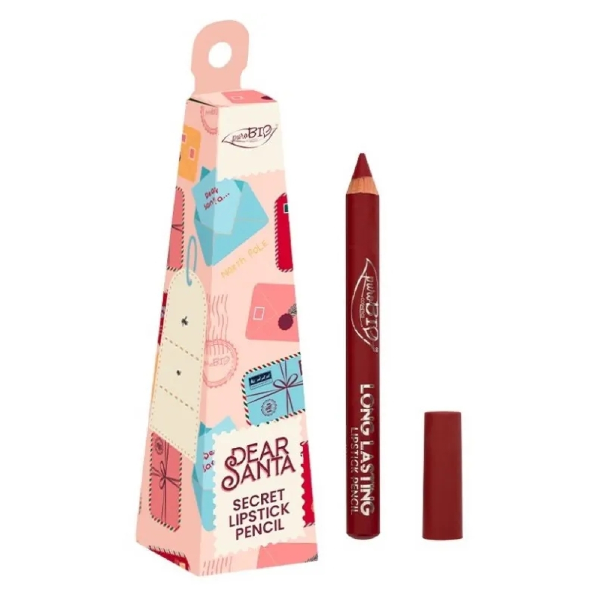 Cerca Offerte di Purobio dear santa - secret lipstick pencil - matitone rossetto 013 lampone e acquista online