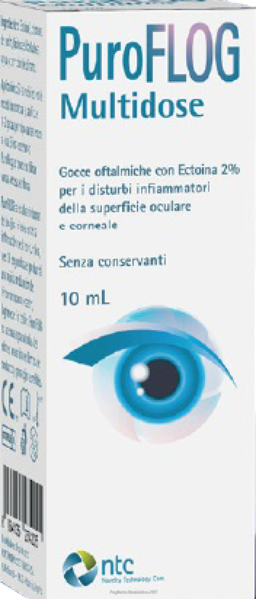 Cerca Offerte di puroflog multidose gocce oftalmiche per i disturbi infiammatori della superficie oculare 10ml e acquista online