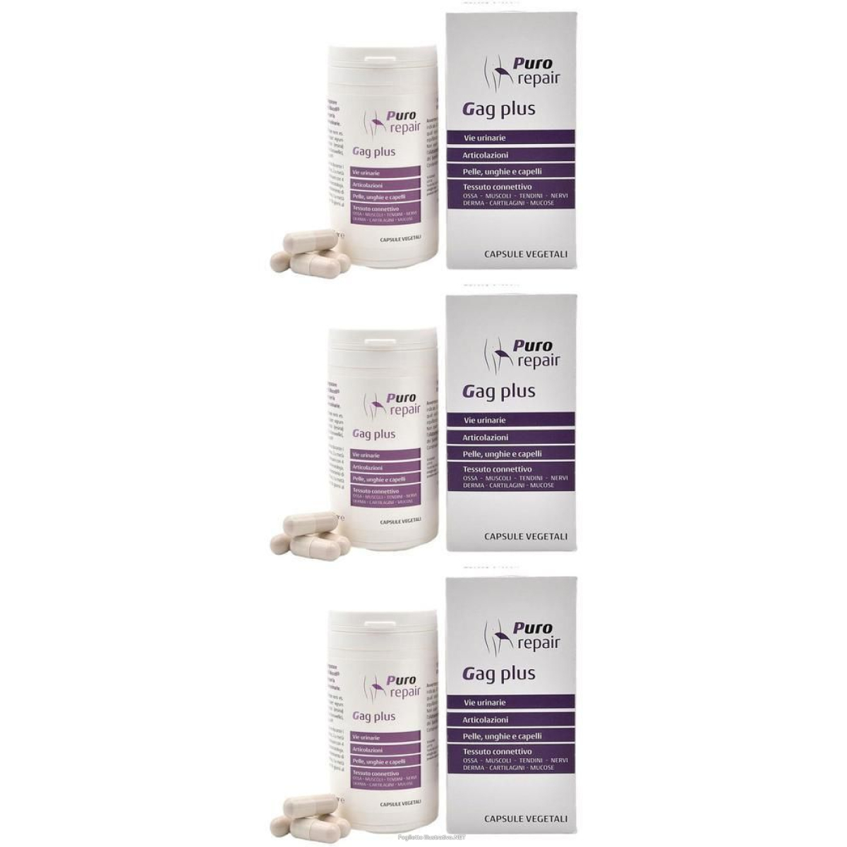 Cerca Offerte di purorepair gag plus 40 capsule 3x29 g e acquista online