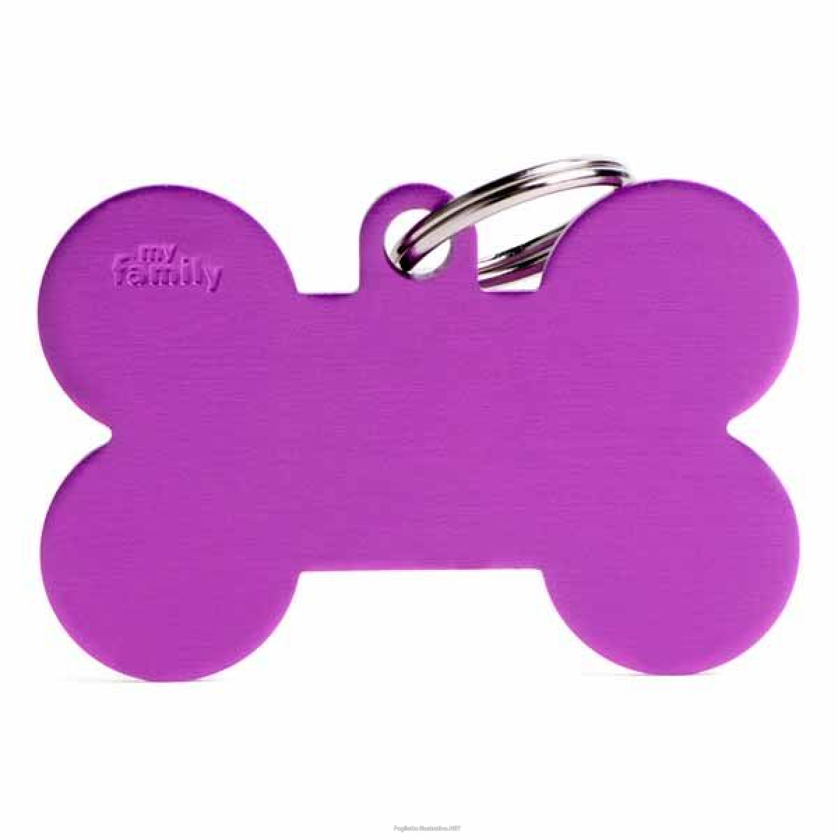 Cerca Offerte di purple bone medaglietta per collare in alluminio xl e acquista online