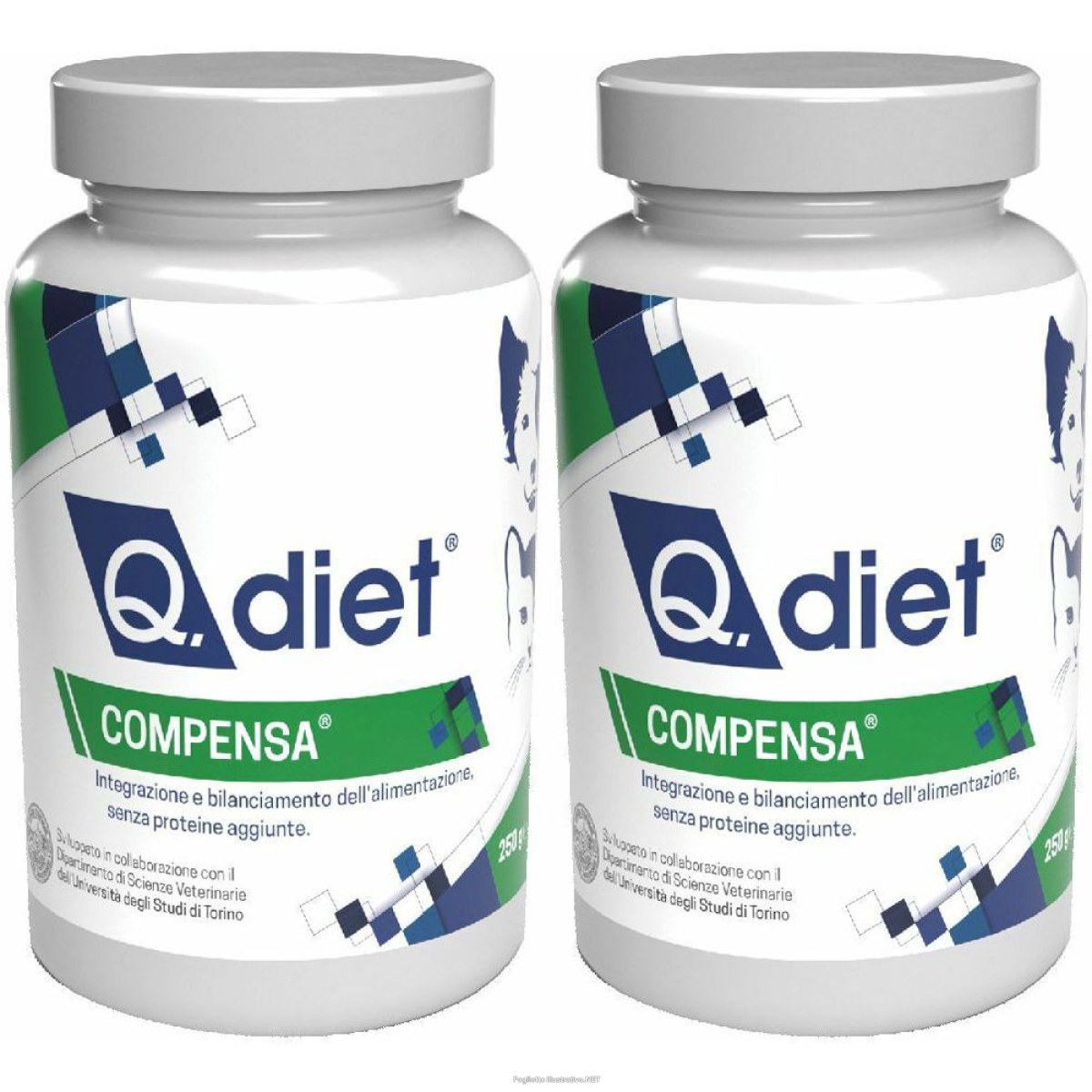 Cerca Offerte di q diet compensa polvere set da 2 2x250 g per soluzione orale e acquista online