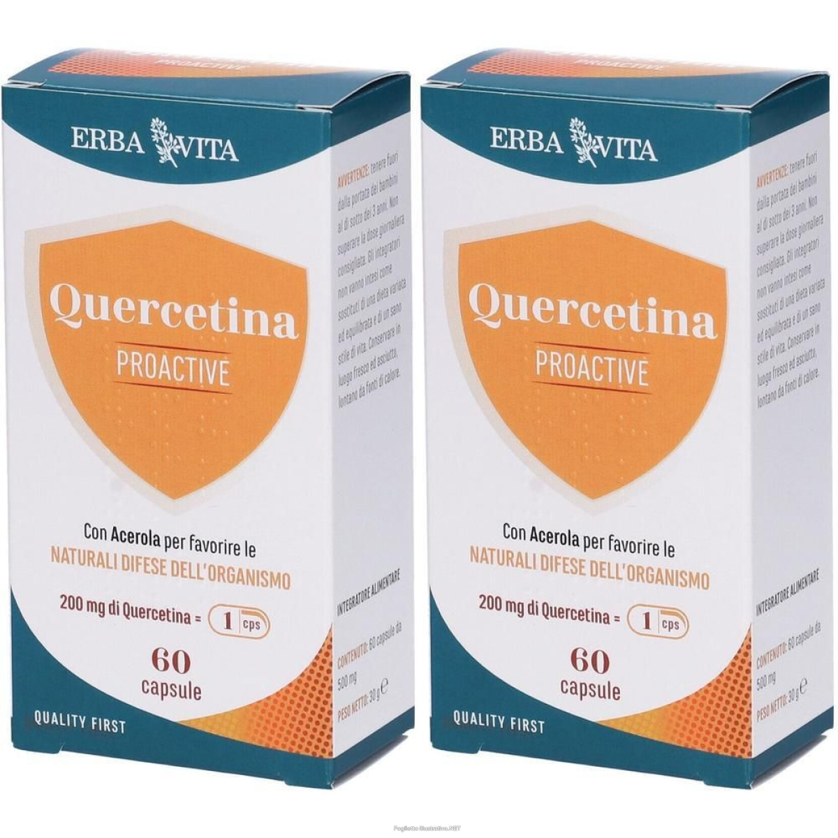 Cerca Offerte di quercetina proactive capsule 2x60 pz e acquista online