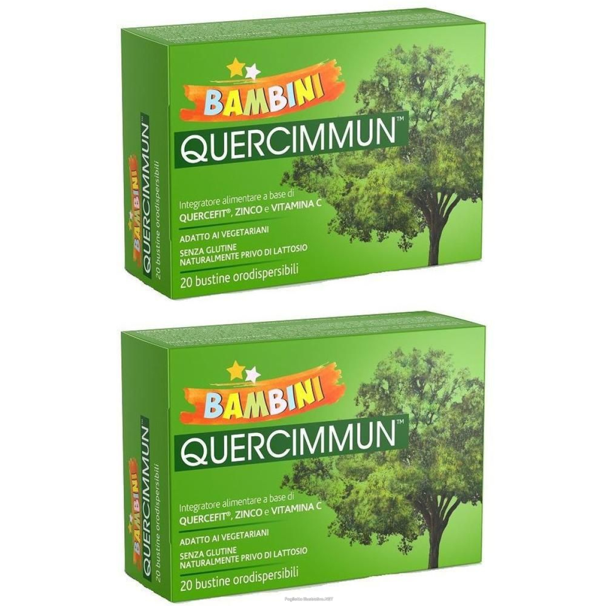 Cerca Offerte di quercimmun bambini 20 bustine orosolubili 2x20 pc e acquista online